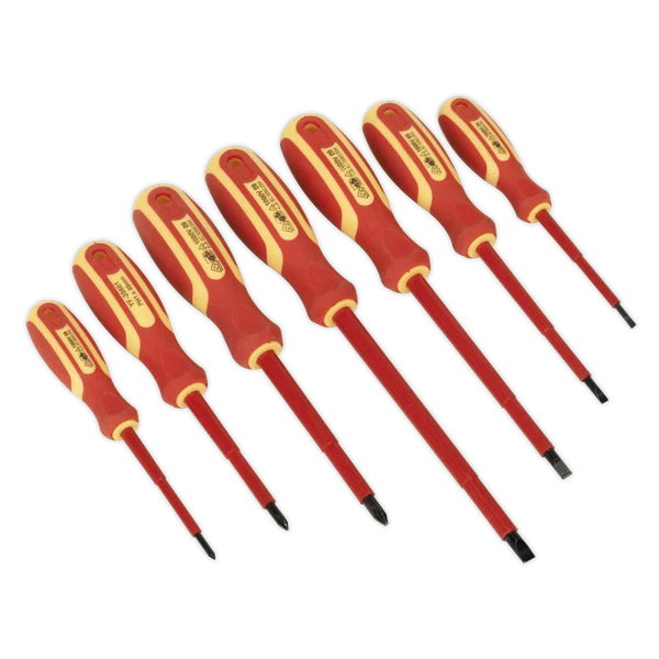 Screwdriver Set 7pc Electrician's VDE Approved | S0756 Sealey New