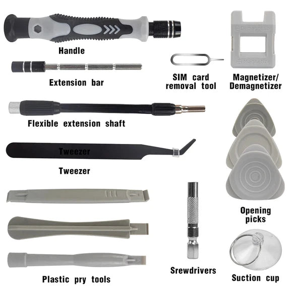 Ultimate 115-in-1Precision Screwdriver Set for Electronics PC Laptop Repair Tool