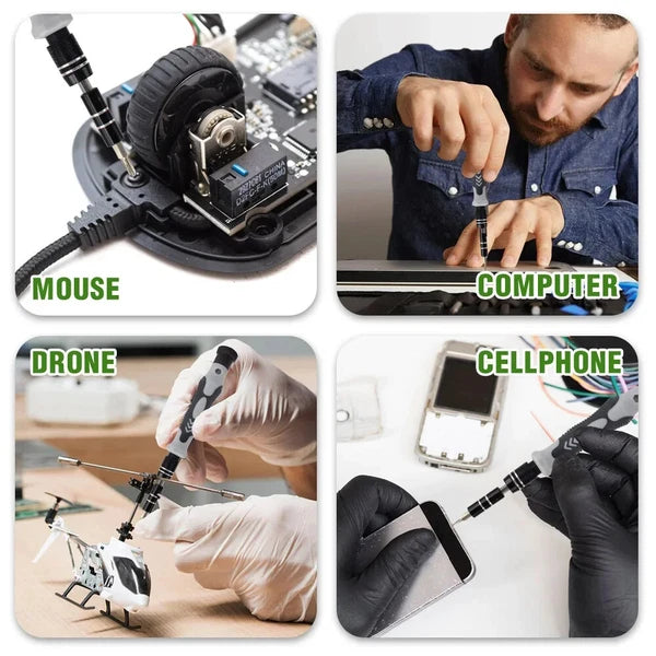 Ultimate 115-in-1Precision Screwdriver Set for Electronics PC Laptop Repair Tool