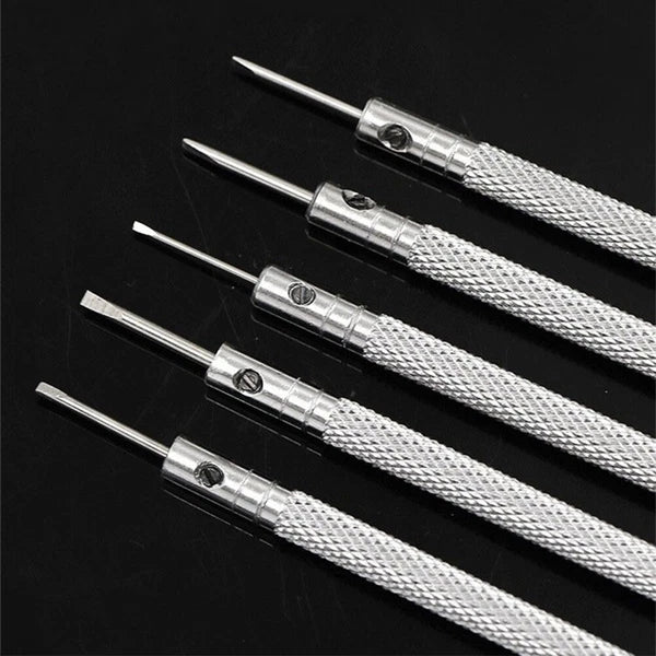 5 Pcs Screwdriver Precise Screwdrivers Eyeglass Repair Screwdrivers Tools Set