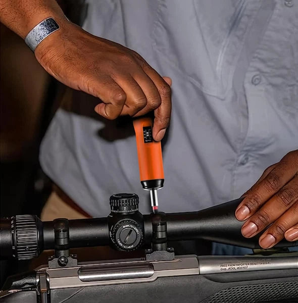 KNINE OUTDOORS Torque Screwdriver Wrench Driver Set 10-70 Inch Pounds Orange