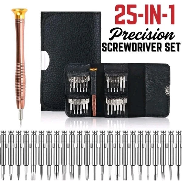 Precision Screwdriver Set-25 In 1 Tool Kit Mini Small Torx Bit Laptop Repair