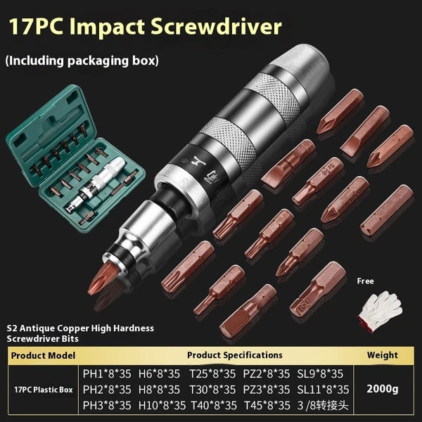 High Strength Impact Screwdriver,decapitated Screw Extractor,screw Removal Tool