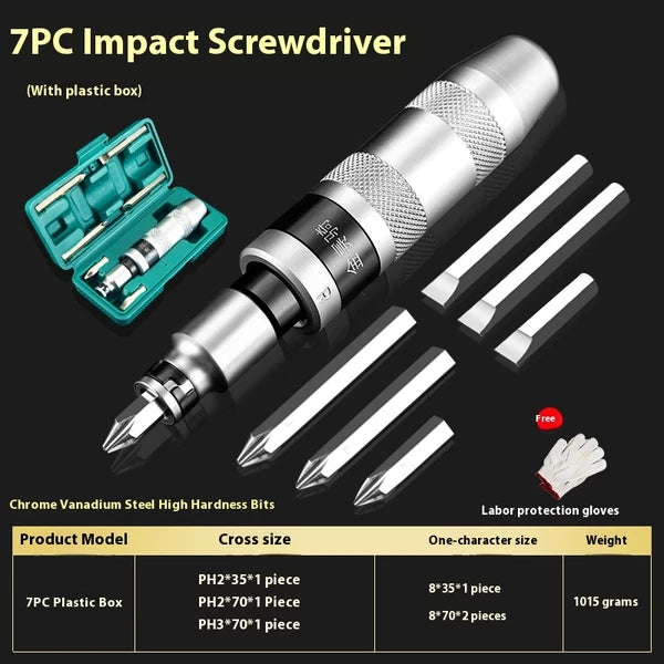 High Strength Impact Screwdriver,decapitated Screw Extractor,screw Removal Tool