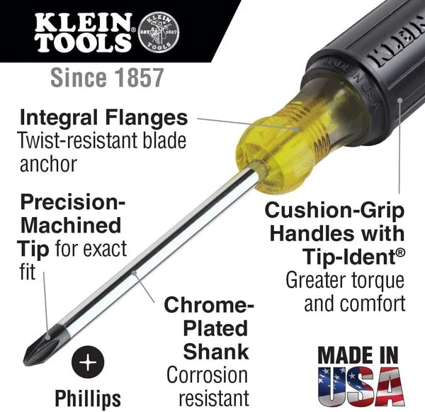 8-Piece Precision Insulated Screwdriver Set with Comfort Grip & Magnetizer