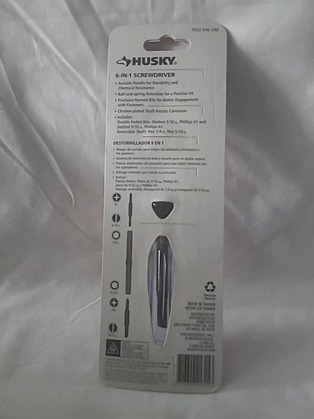 Husky 6-in-1 Screwdriver