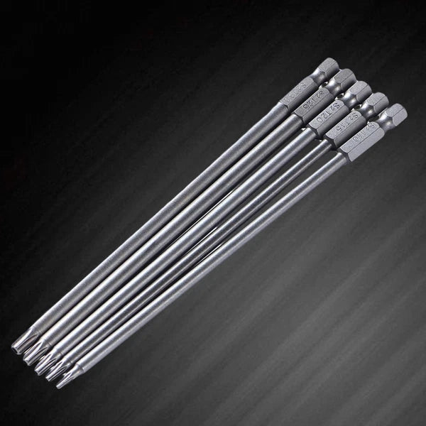 5 Pcs Batch Tool Torque Bits Set Screw Driver Drill Star Screwdriver