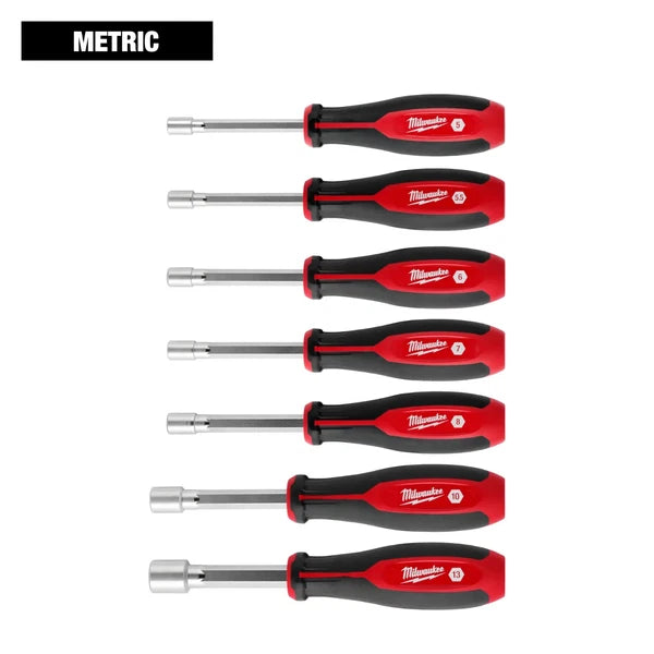 Milwaukee 48-22-2448 Metric HollowCore Nut Driver Set - 7 PC
