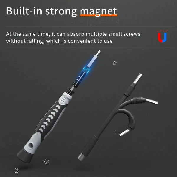 Precision Screwdriver Set 130 in 1 Portable Hand Tool Kits Magnetic Bits Small