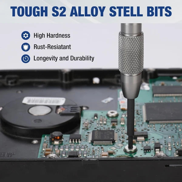 WORKPRO 6-Piece Magnetic Screwdriver Set, 3 Phillips and 3 Slotted Tips