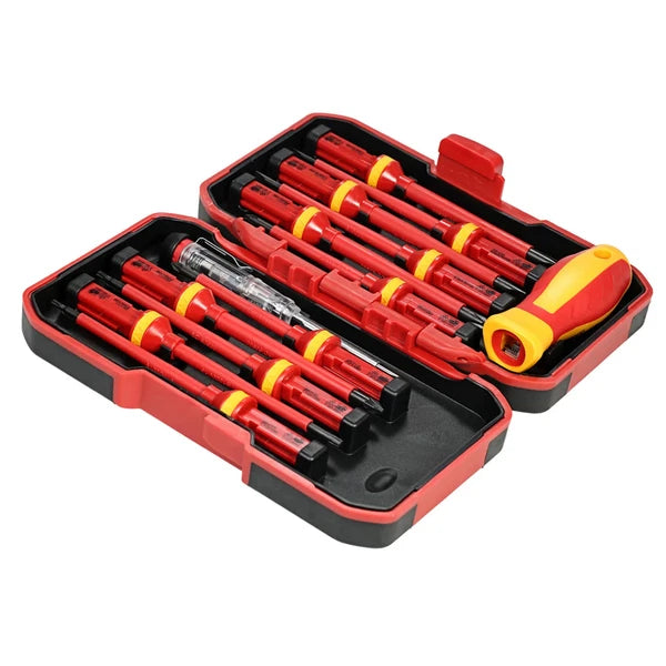 Slotted Magnetic Screw Driver Bits Kit and Magnetic Slotted Bits Repair Tool New