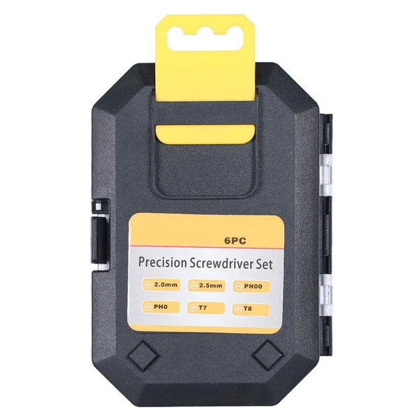 Precision Screwdriver Slotted For Glasses Electronics Toy Watch Set 6-Magnetic
