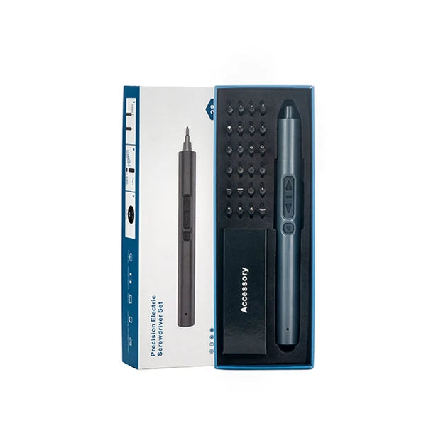 Cordless 28IN1 Mini Power Precision Screwdriver Electric Screwdriver Kit Set -