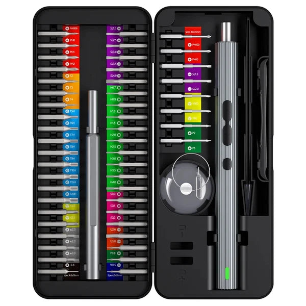 58 in 1 Electric Screwdriver Set Precision Tools Rechargeable Small Kit Wireless