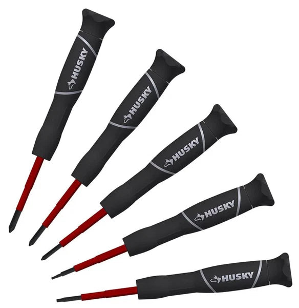 Husky - 272300050 - Insulated Precision Screwdriver Set - 5-Piece