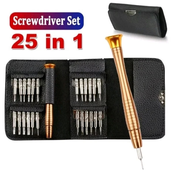 Precision Screwdriver Set-25 In 1 Tool Kit Mini Small Torx Bit Laptop Repair