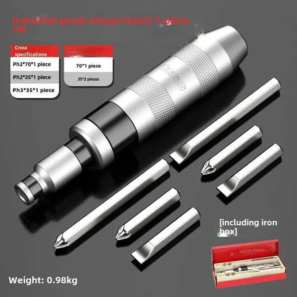 Powerful Rusty Dead Screw Impact Screwdriver Broken Head Screw Remover