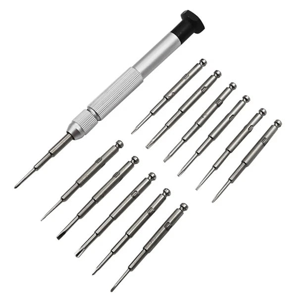 Screwdriver Set Small Electronics Tool Kit Repair Precision 13 in