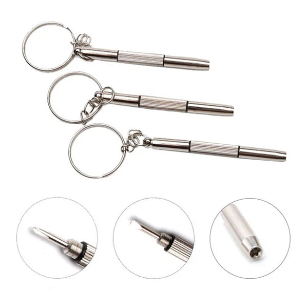 10 Pcs Repair Tool Set Screwdriver Mini Eyeglass Watch Kit Sunglasses Tools