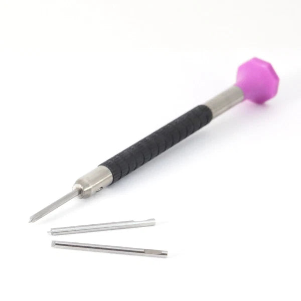 TIMELAB Watch Jewelry Bracelet T-SHAPED Blade 1 Screwdriver & 2 Blades 6 Sizes