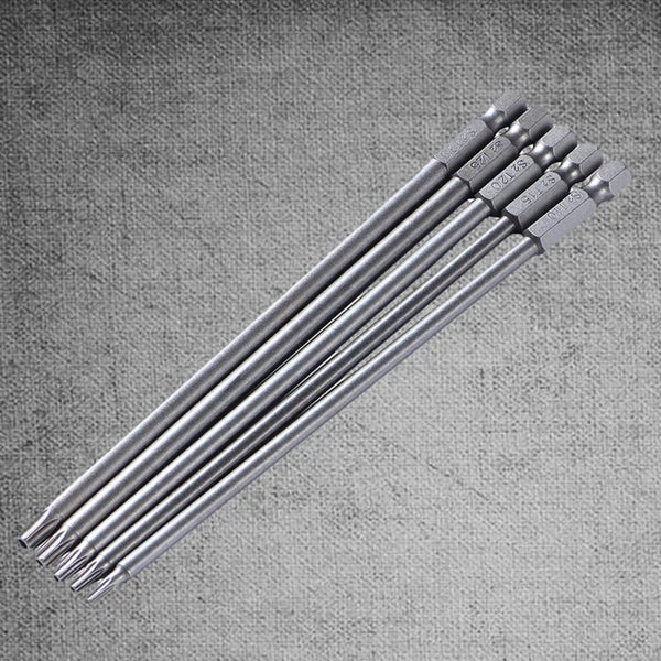 5 Pcs Batch Tool Torque Bits Set Screw Driver Drill Star Screwdriver