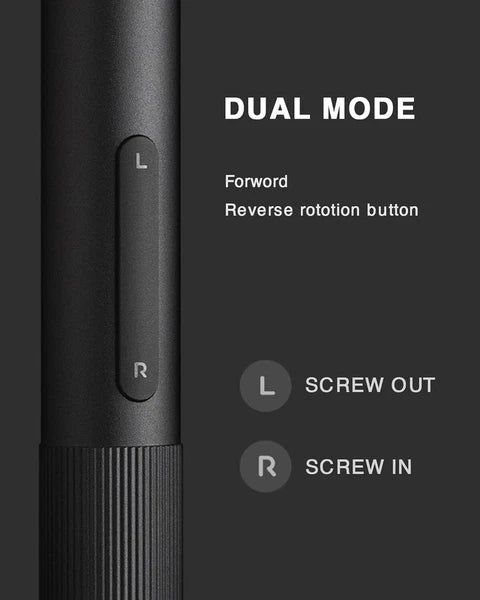 Xiaomi Rechargeable Magnetic Electric Precision Screwdriver Type-C Charging Gray