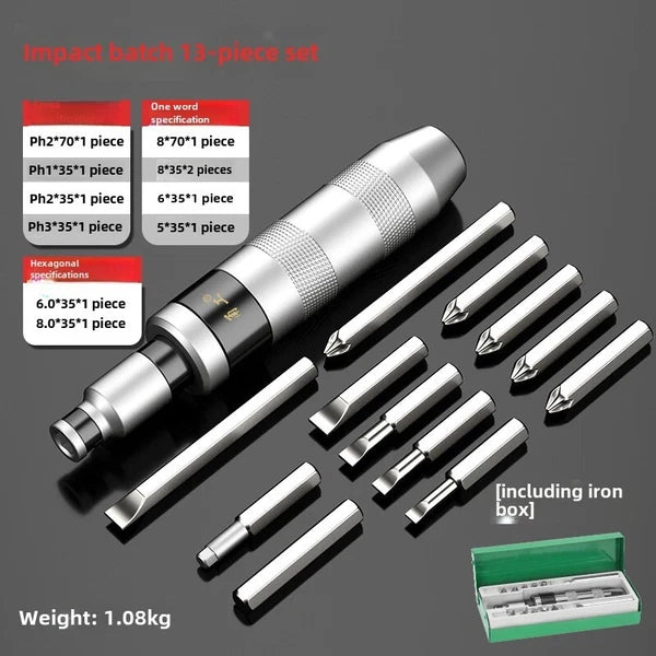 Powerful Rusty Dead Screw Impact Screwdriver Broken Head Screw Remover